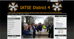 Desktop Screenshot of iatsedistrict4.org